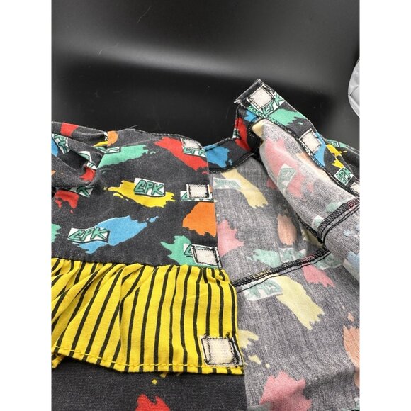 Vtg Cabbage Patch Kids Doll Designer Line Black Yellow CPK Dress Transitional - Picture 5 of 7